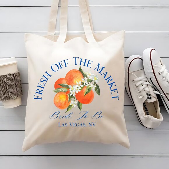 Fresh Off The Market Tote Bag - Picture 1 of 2